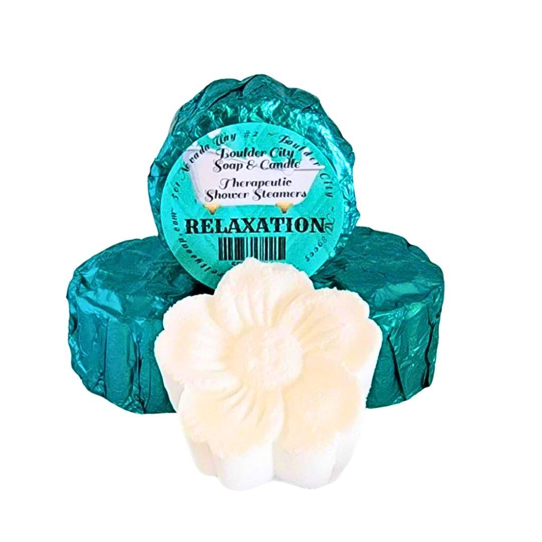 Shower Steamers - Handmade - Essential Oils - relaxation - 1.6oz - Bouldercitysoap