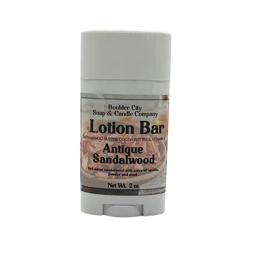 Natural Lotion Bar | Antique Sandalwood | Bouldercitysoap | Handmade | 4oz