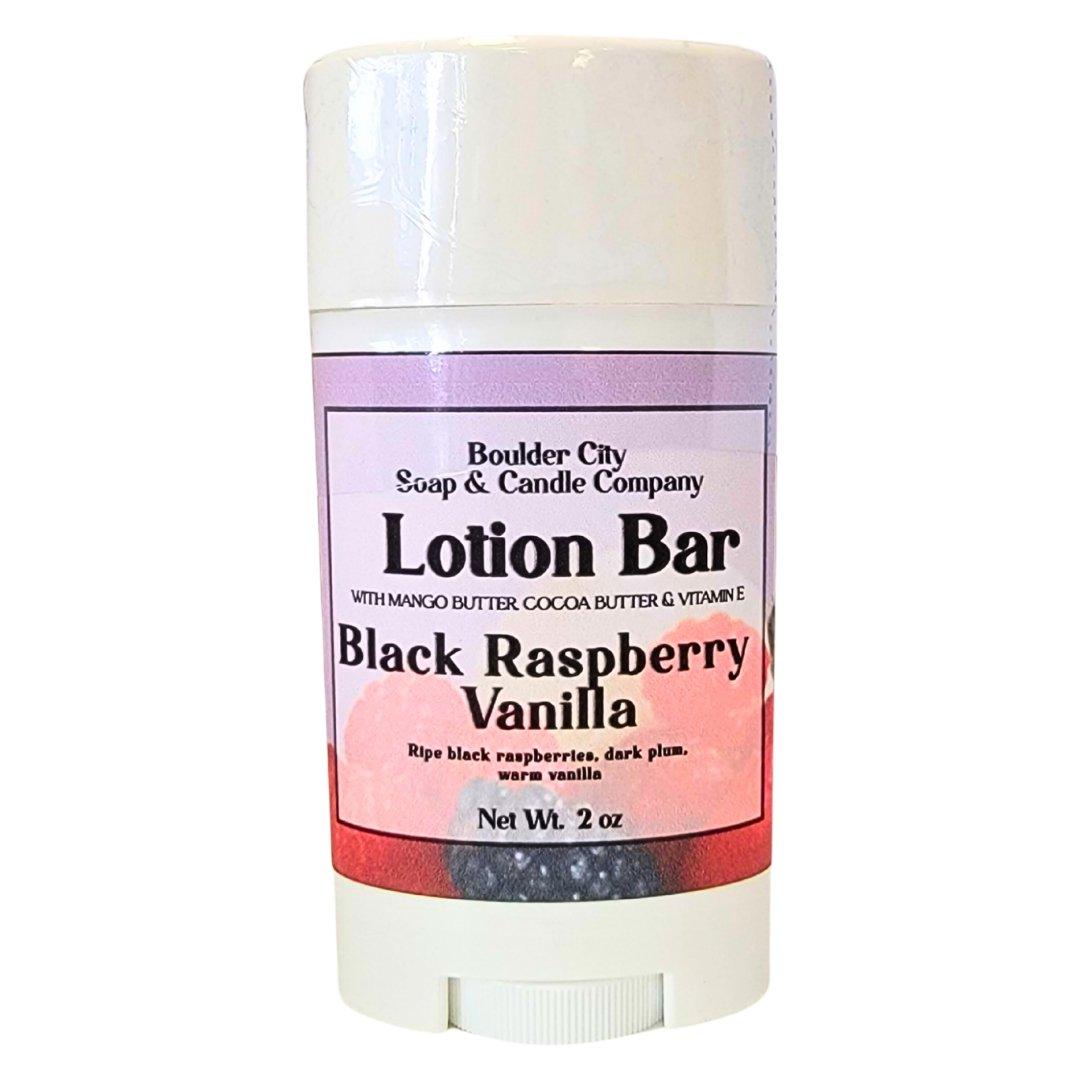 Natural Lotion Bar | Black Raspberry Vanilla | Bouldercitysoap | Handmade | 4oz
