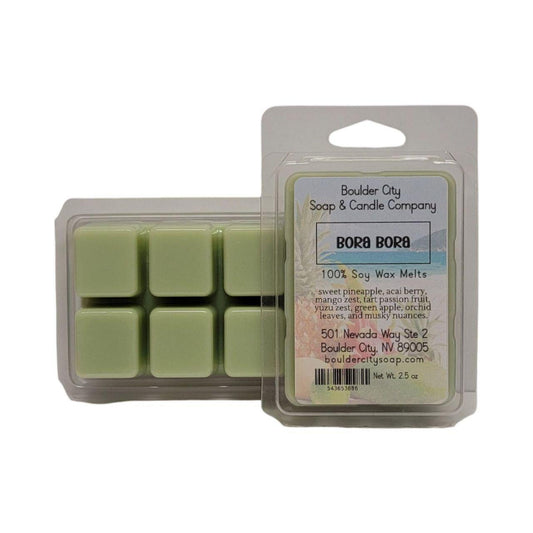 Handmade | Soy Wax Melt | Bora Bora | Clean | 2oz | Bouldercitysoap