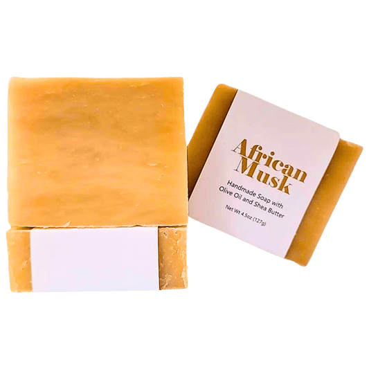 Natural Bar Soap | African Musk | Bouldercitysoap | Handmade | 4oz