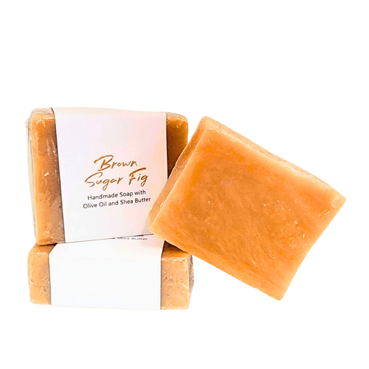 Natural Bar Soap | Brown Sugar Fig | Bouldercitysoap | Handmade | 4oz