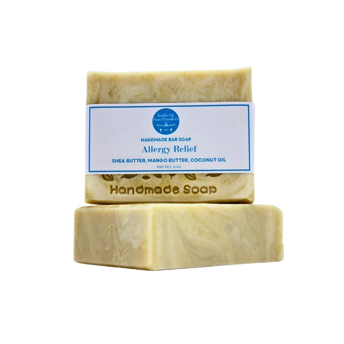 Natural Bar Soap | Allergy Relief | Gentle Cleanse | Handmade | 4.0oz | Bouldercitysoap  