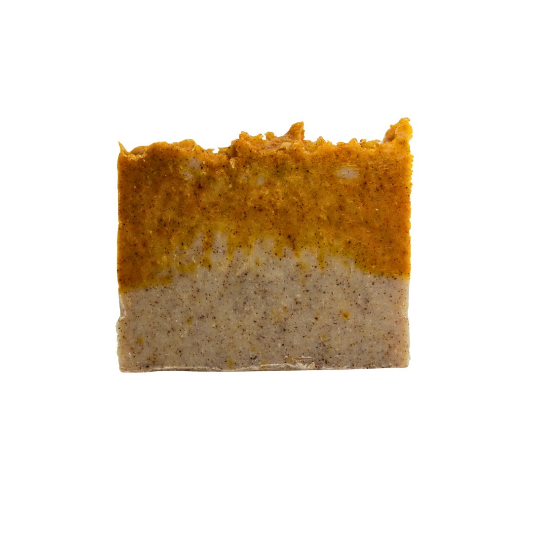 Natural Bar Soap | Autumn Pumpkin | Seasonal | Handmade | 4.0oz | Bouldercitysoap