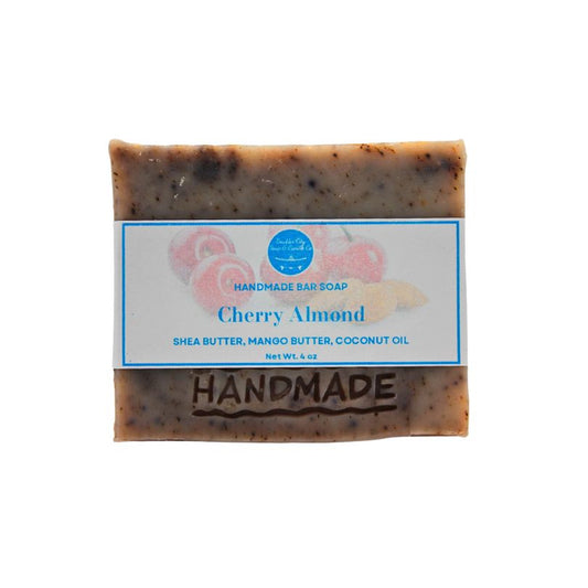 Natural Bar Soap | Cherry Almond | Natural | Handmade | 4.5oz | Bouldercitysoap