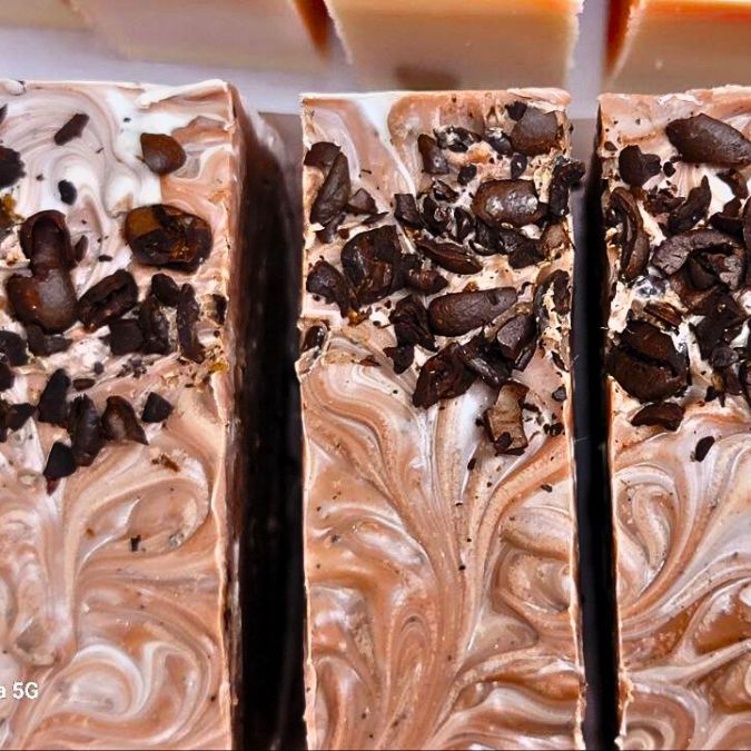 Natural Bar Soap | Coffee & Cocoa | Natural | Handmade | 4.5oz | Bouldercitysoap