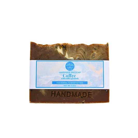 Natural Bar Soap | Coffee & Cocoa | Natural | Handmade | 4.5oz | Bouldercitysoap