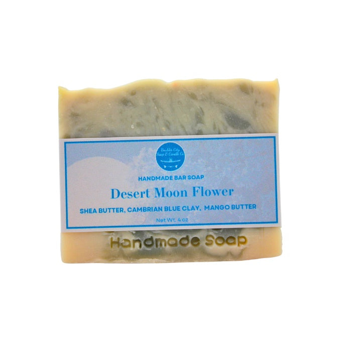 Natural Bar Soap | Desert Moon Flower | Floral & Earthy | Handmade | 4.0oz | Bouldercitysoap  