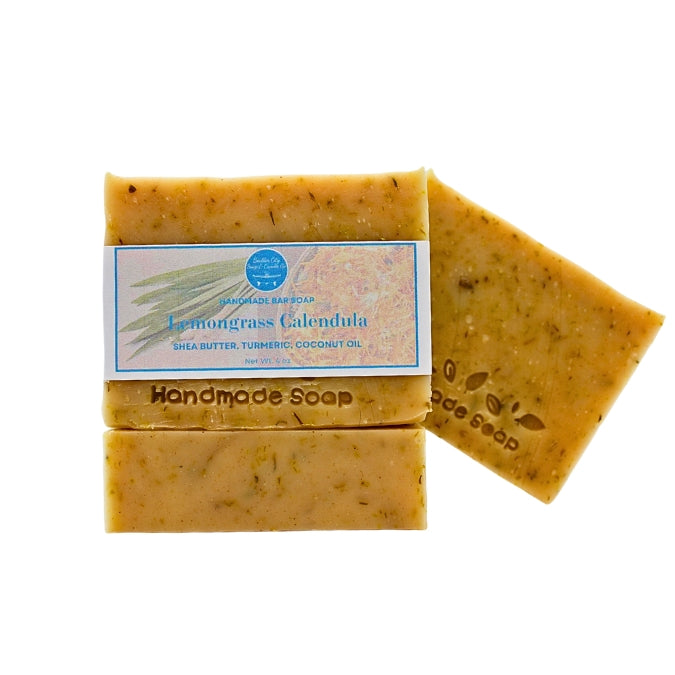 Natural Bar Soap | Lemongrass | Calendula | Refreshing | Handmade | 4.0oz | Bouldercitysoap  
Natural_Bar_Soap-Lemongrass-Calendula-Handmade-Refreshing-4.0oz-Bouldercitysoap