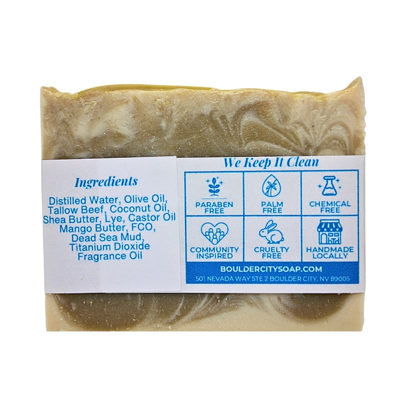 Natural Bar Soap | Mountain Pine | Fresh & Woodsy | Handmade | 4.0oz | Bouldercitysoap  