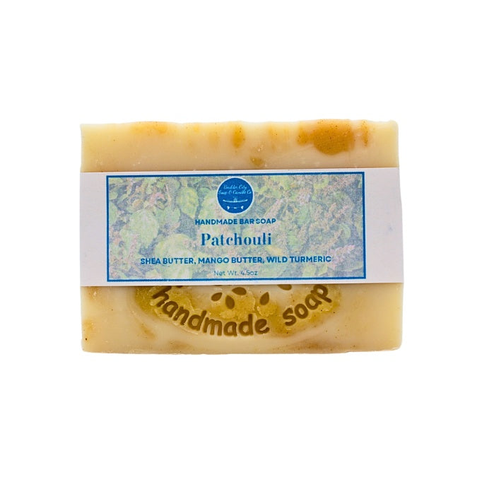 Natural Bar Soap | Patchouli | Earthy | Handmade | 4.0oz | Bouldercitysoap  
