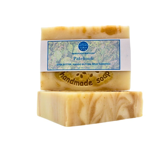 Natural Bar Soap | Patchouli | Earthy | Handmade | 4.0oz | Bouldercitysoap  =