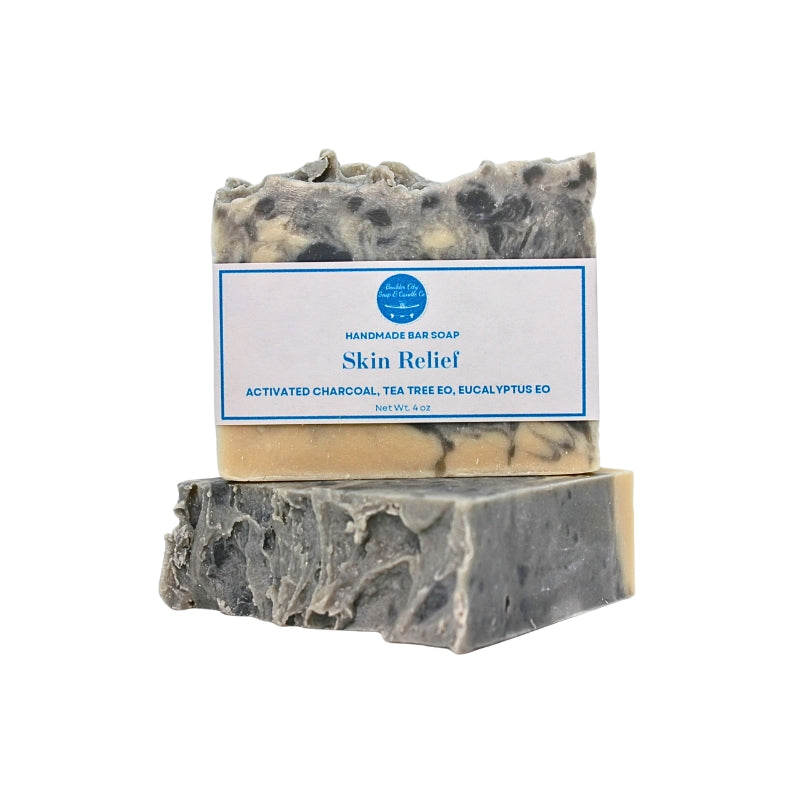 Natural Bar Soap | Skin Relief | Gentle & Soothing | Handmade | 4.0oz | Bouldercitysoap  