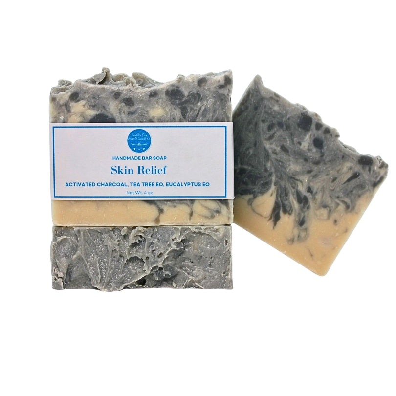 Natural Bar Soap | Skin Relief | Gentle & Soothing | Handmade | 4.0oz | Bouldercitysoap  