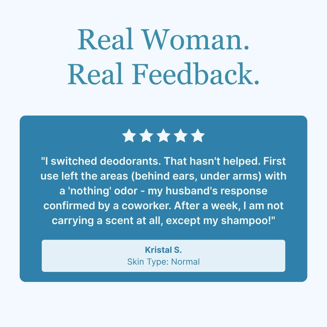 Scent Restore 5 Star Review | Woman Switched Deodorants Nothing Worked | Nonenal Soap Eliminated Body Odor First Use | Real Women Real Feedback | Bouldercitysoap