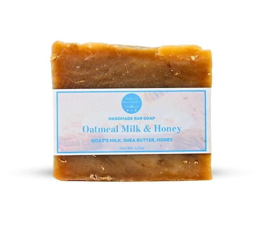 Handmade | Goat's Milk | Not average soap | Natural Oatmeal Milk & Honey Soap